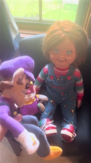 Wario And Waluigi Meet Chucky The Killer Doll From Child’s Play! 😱🔪🩸#wario #waluigi #chucky