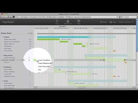 Overview - Adding Tasks To Your Gantt Chart