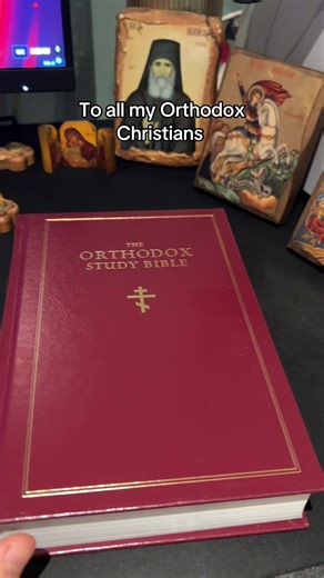 Orthodox Study Bible is a must, has a lot of information about context and meaning behind Books in the Bible #orthodox #bible
