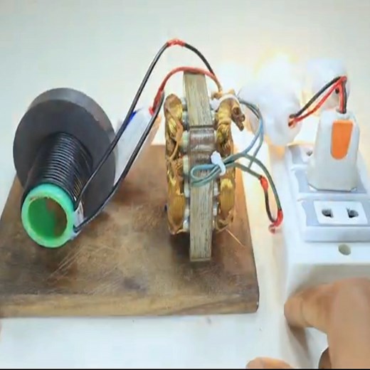 13K views · 119 reactions | At Home Free Energy 55KW 220V Electricity Generator Using Big Magnet And Transformer #Generator #motor #fblifestyle #viral #trending #Electricity | Amari Porter | Facebook