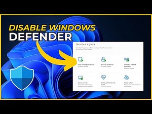 How to Disable Windows Defender in Windows 11