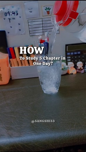 How To Study 5 Chapter in One Day? #study #shorts