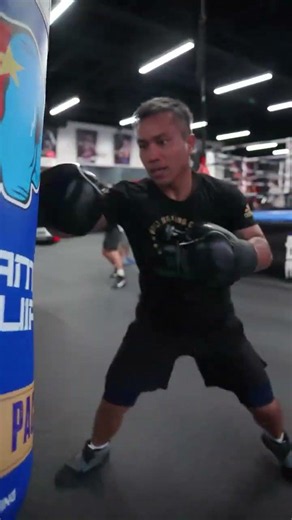 The NEW Pacquiao! Mercito Gesta In Manny Pacquiao's new gym in Hollywood #Boxing #boxingtraining