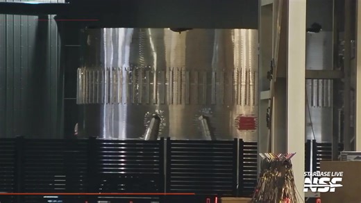 From our latest Starbase Summary: The 2026 Starship gang is gathering, with Booster 19 being stacked ahead of Flight 12 testing, while Ships up to Flight 18 are visible through the Starfactory windows. For all the details be sure to check out the full video, link below 👇 | NASASpaceflight.com