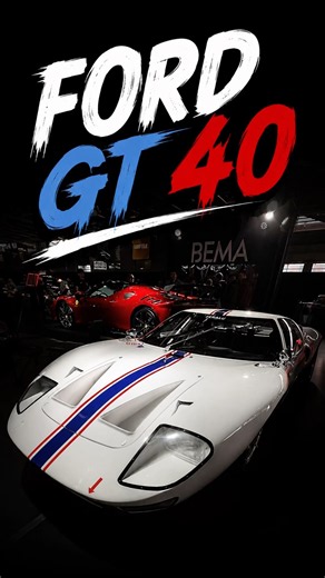 Ford GT40: The Racing Legend That Beat Ferrari! 🏁🔥