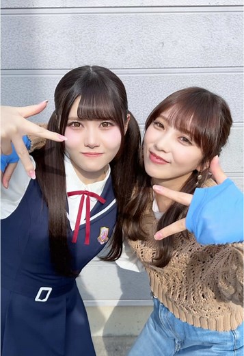 与田祐希と伊藤理々杏の「三番目の風」MV舞台裏