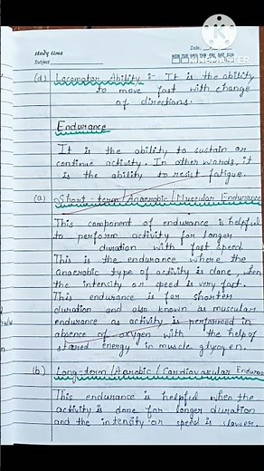 Class 11 physical education notes chapter 5 Physical fitness health and wellness