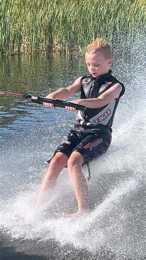 24K views · 547 reactions | 6 year old Max Dubs out here gliding around on his bare feet on a hot summers day with us in FL 落 | World Barefoot Center | Facebook