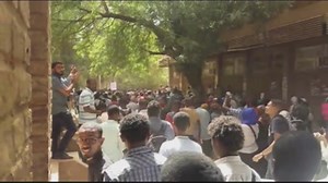Students protest at Sudan’s oldest university