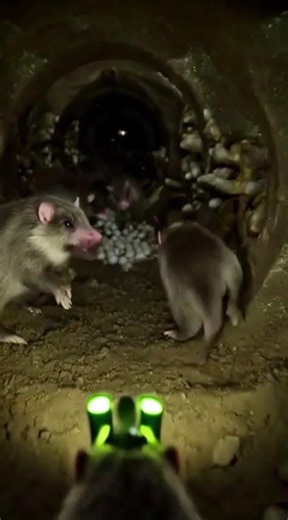 Tiny Eastern Mole Entering Its Hidden Burrow 🐾