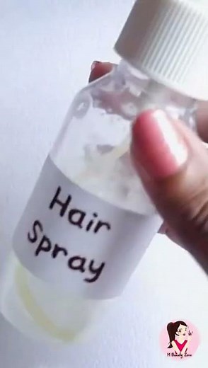 How to make hair setting spray at home | DIY hair setting spray #shorts #youtubeshorts