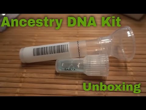 ANCESTRY DNA KIT | Un boxing and how to use