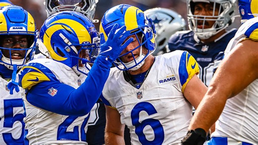 HIGHLIGHTS: Rams WR Drake Stoops holds onto 15-yard dot through heavy contact from Cowboys defense