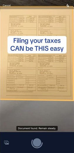 Filing your taxes can be this easy #taxtips #taxseason2025 #virtualtaxprep