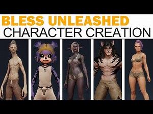 Bless Global - Full Character Creation (Male & Female, All Races, Classes & Options!)