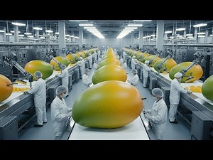 Inside a Modern Mango Processing Plant From Farm to Packaged Snacks (Full Process)