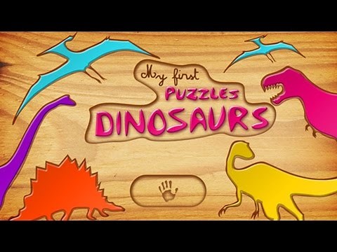 My First Wood Puzzles: Dinosaurs NEW Levels (Alexandre Minard) - Best App For Kids