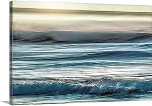 GREATBIGCANVAS USA, Washington, Cape Disappointment Canvas Wall Art Print, Home Decor Artwork, 60"x40"