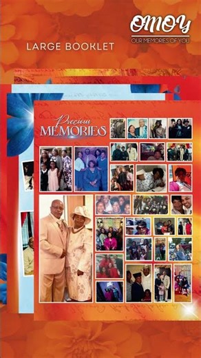 Cynthia Elaine Waddell Funeral Program Design - Large Booklet