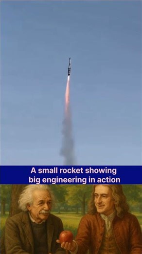 Miniature Rocket with Insane Engineering!