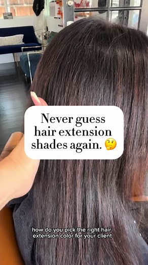 Master Hair Extension Color Matching Techniques