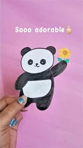 Cute gift Idea 🐼 🫶🏻 | #diy #gift #shorts #catygirlhere