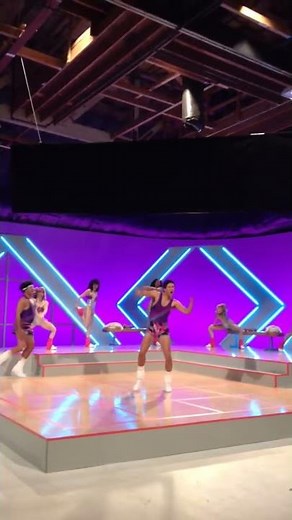 BTS of the KEY & PEELE "Aerobics Meltdown" sketch.