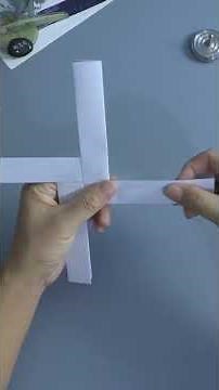 Teach you how to make a super simple boomerang with paper