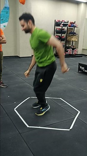 Hexagon test for agility