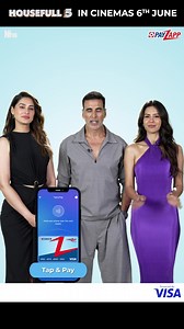 522 reactions | HOUSEFULL 5 is Calling! Download PayZapp. Make 10 Payments* with PayZapp Wallet! Stand a chance to get ₹200 movie voucher! | HDFC Bank | Facebook