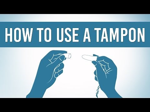 How To Put On a Tampon