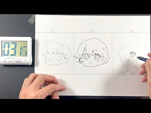 I tried drawing Hotoke-kun in 5 seconds, 50 seconds, and 5 minutes [Irasshaimase]