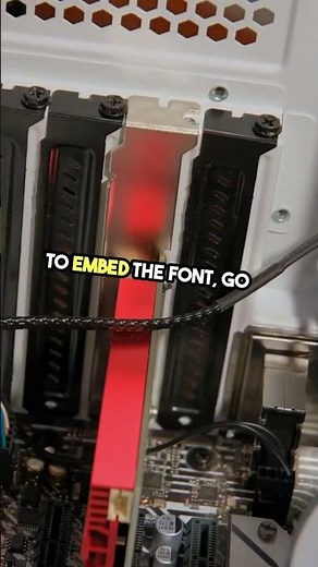 Embedding External Fonts in PowerPoint