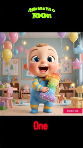 Let’s learn numbers together! 🔢✨ #kidscartoon #numbers #kidsvideo #kidslearning