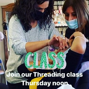 #newclass #certification #threadingeyebrows ....