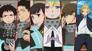 This first trailer for the Fire Force anime has flame demons and combat magician fire-fighters duking it out
