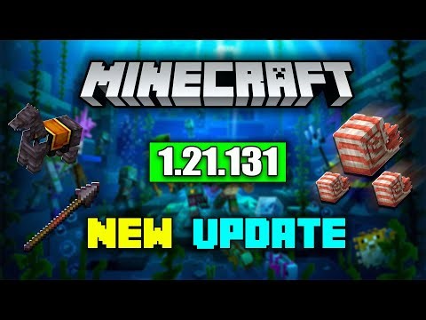 Minecraft 1.21.131 New Update 😱 | MCPE 1.21.131 Official Release | New Features & Fixes