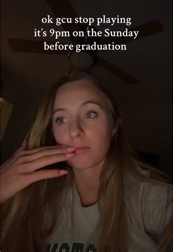 GCU Graduation Challenges and Hopes