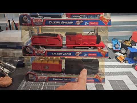 Old School Trackmaster Talking Locos