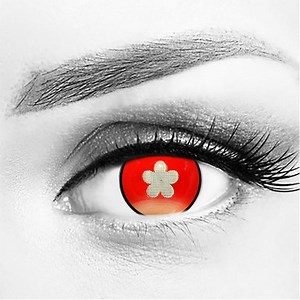 Genshin Impact Hu Tao Red Yellow Contacts