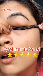 164K views · 19 reactions | Eyeliner tutorial . . #followerseveryone #lipcombotutorial #fypシ゚ #foryouシ #lipgoals #everyoneactive #viral | Happiness Family Blogs | Facebook