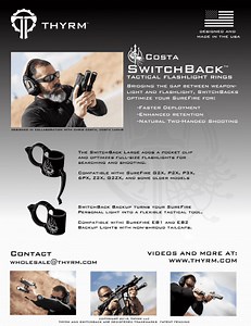 Thyrm - Costa SwitchBack Tactical Flashlight Rings | Soldier Systems Daily