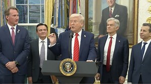 'We're Going To Have A 1000% Reduction': Trump Puts His Incompetence On Display, Struggles With Basic Math During Remarks At The White House