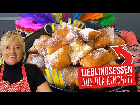 Carnival cakes for all ages - Fasnetsküchle