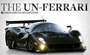 The Un-Ferrari: Shaking Down the P4/5 Competizione