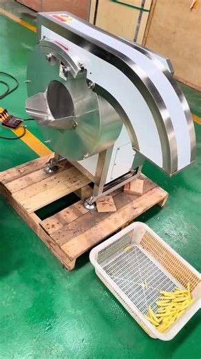 I am the manufacturer of French fry cutting machines.#tiktok #foodmachine