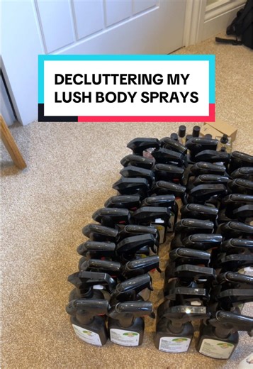 Decluttering My Lush Body Sprays: Part 2