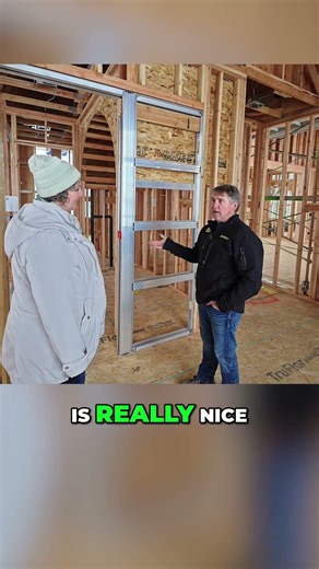 Pocket Doors Finally Fixed? New Framing System #construction #homedesign #framing