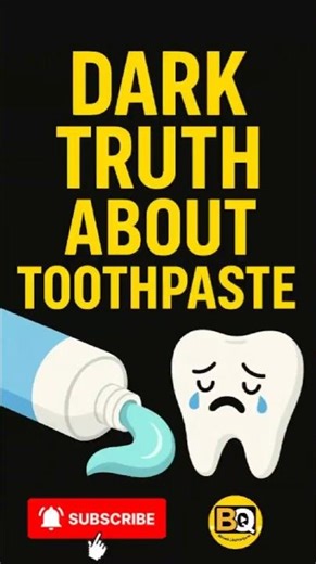 😱 Dark Truth About Toothpaste | Experts Warn 🦷#darktruth #toothpaste #shortsfeed #healthfacts