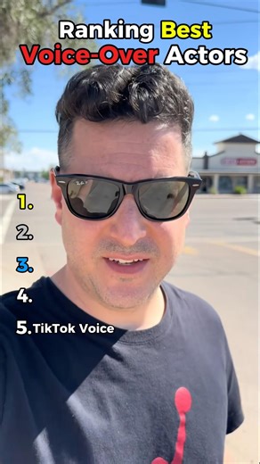Ranking Best Voice-Over Actors Moment #shorts